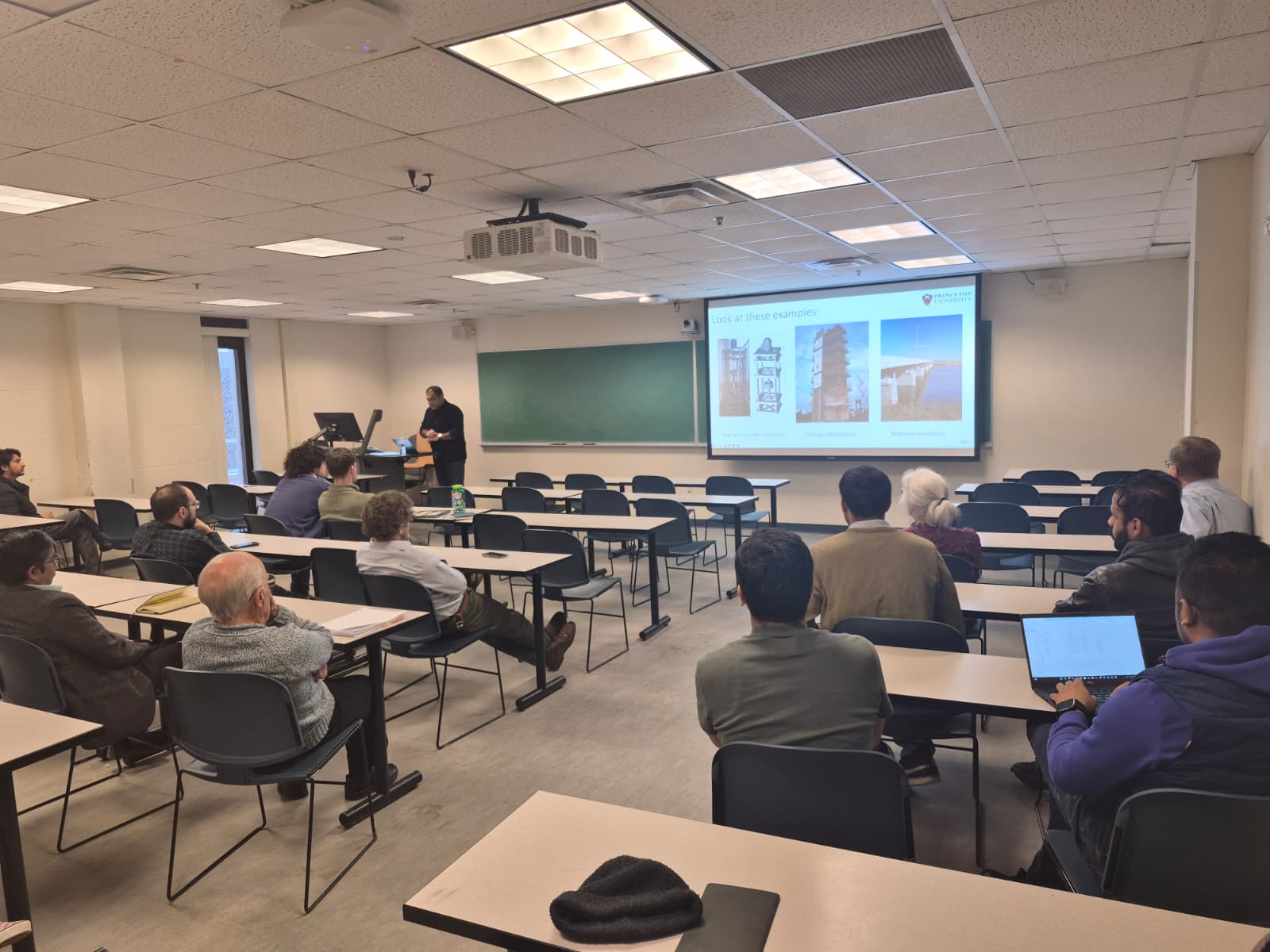 University of Vermont research talk presentation slide